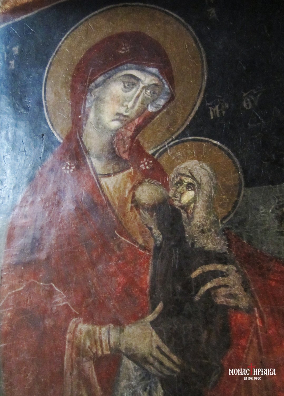 agia anna galaktotrofousa me tin panagia